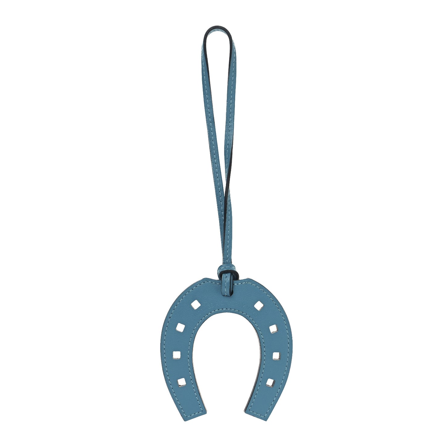 Swift Paddock Horseshoe Bag Charm Turquoise