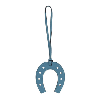 Hermes Swift Paddock Horseshoe Bag Charm Turquoise 1 of 4