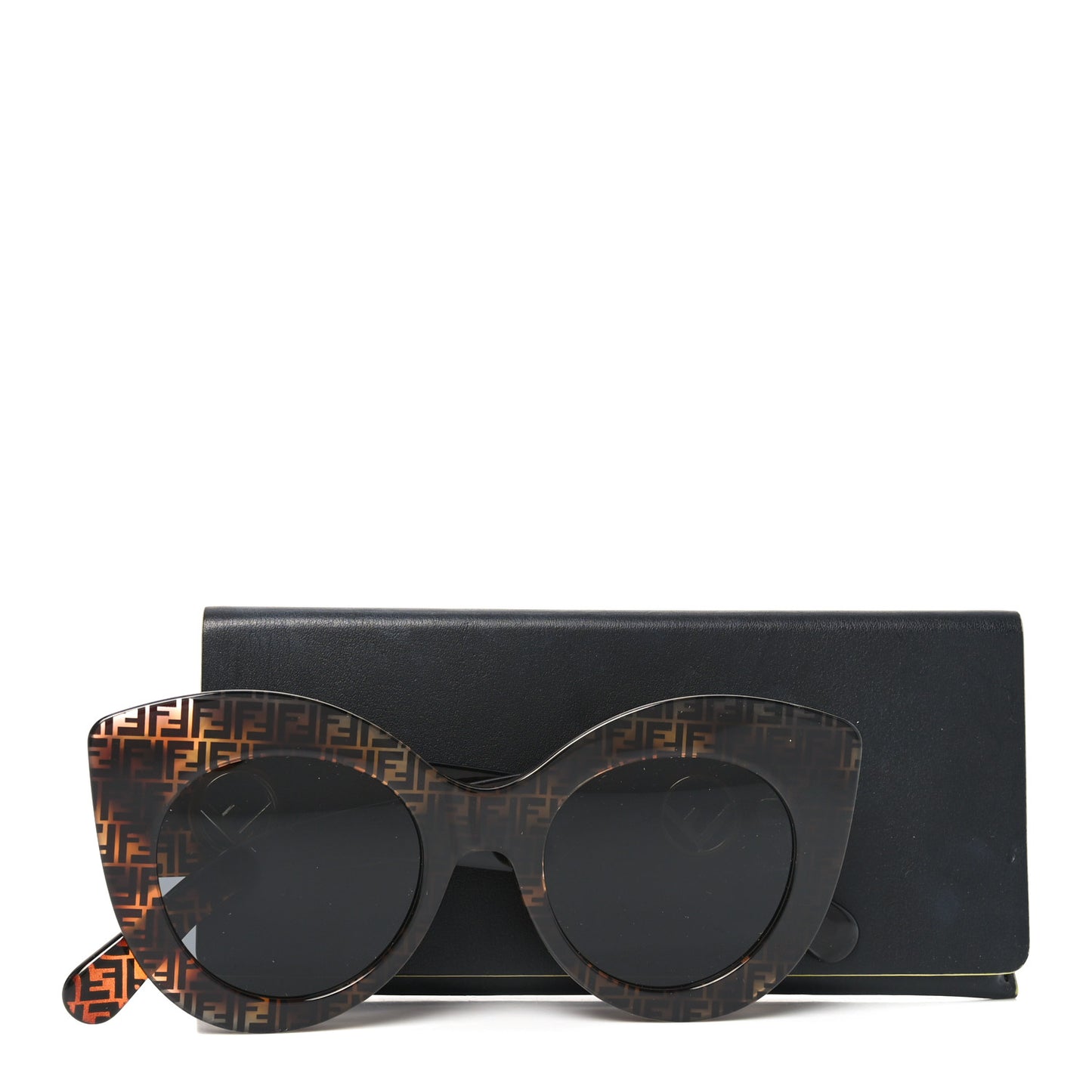 F is Fendi Cat Eye Sunglasses FF 0306/S Havana