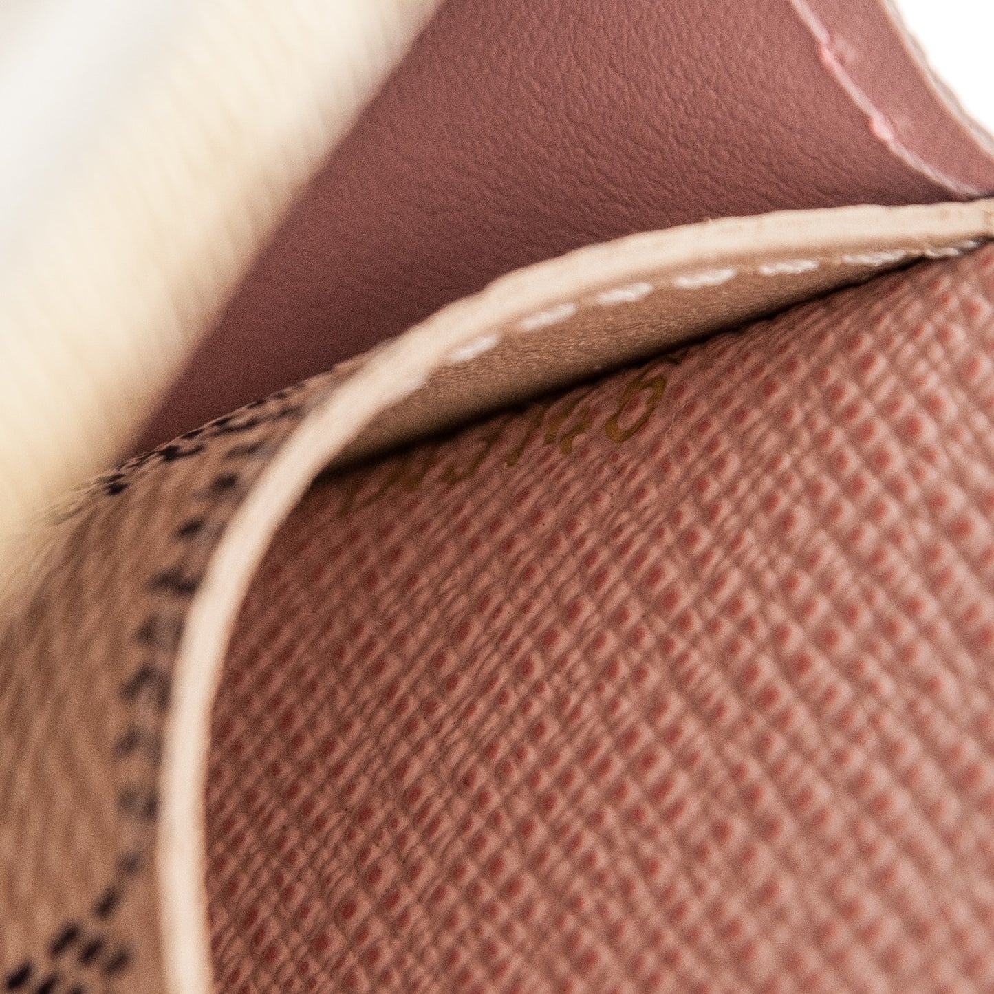Damier Azur Emilie Wallet Rose Ballerine