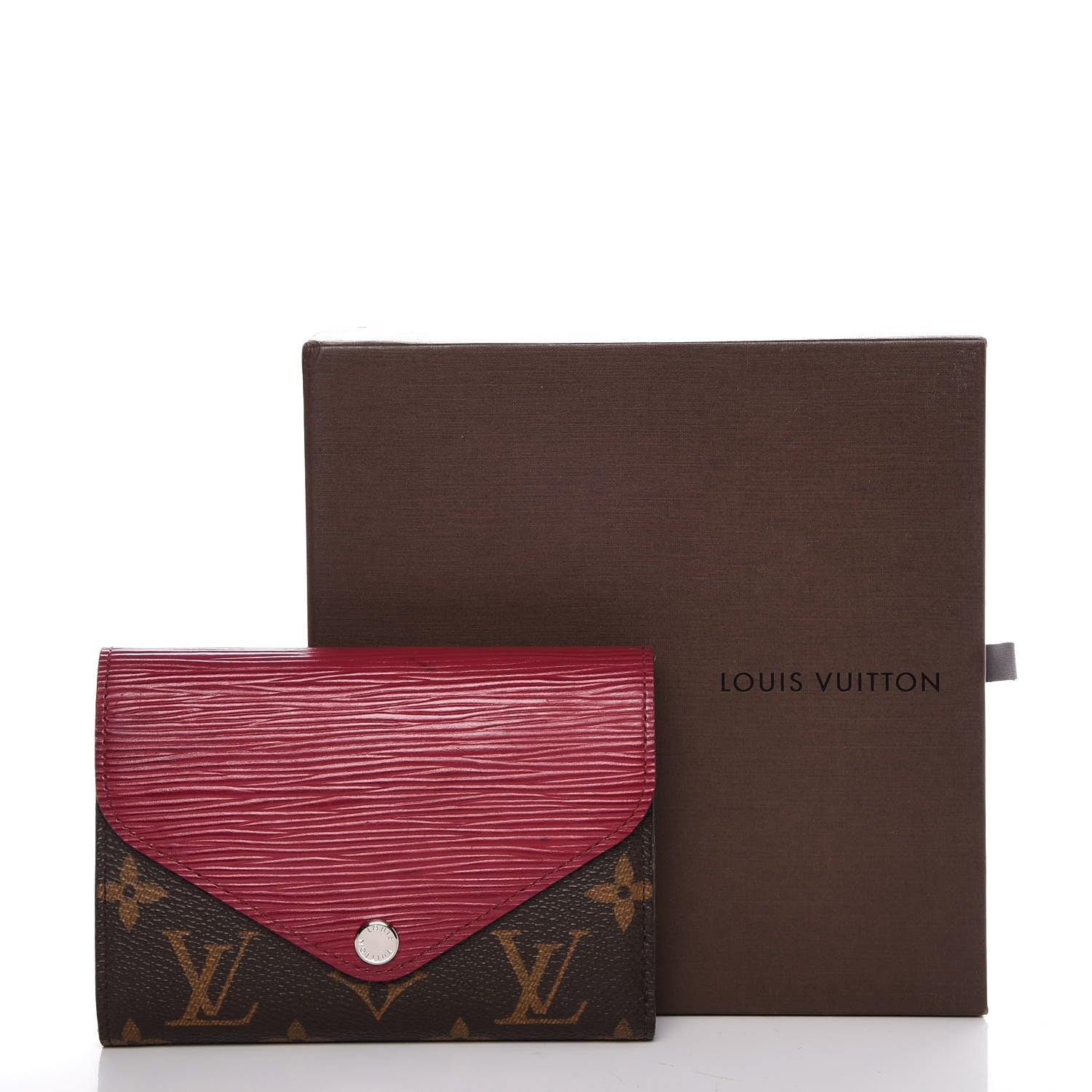 Louis Vuitton Epi Monogram Marie-Lou Compact Wallet Fuchsia 9 of 9