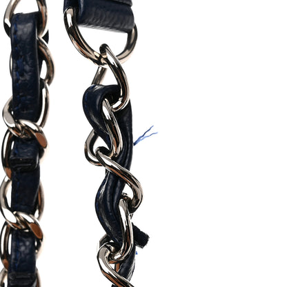 Chanel Caviar Quilted Grand Shopping Tote GST Dark Blue 13 of 13