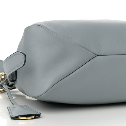Prada Soft Calfskin Medium Aimee Shoulder Bag Opaline 9 of 10