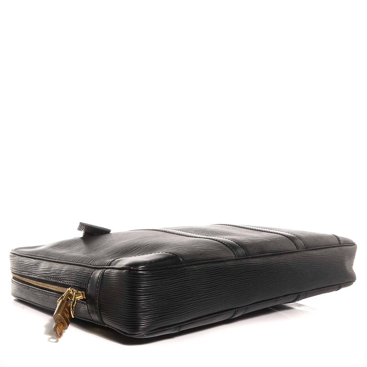 Louis Vuitton Epi Porte-Documents Voyage Briefcase Black 4 of 7