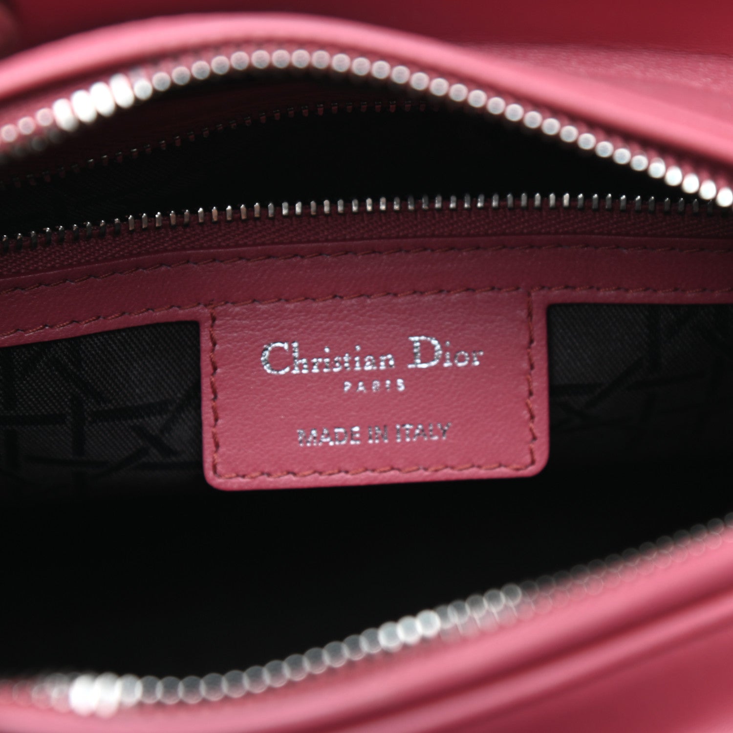 Christian Dior Lambskin Cannage Medium Lady Dior Pink 6 of 11