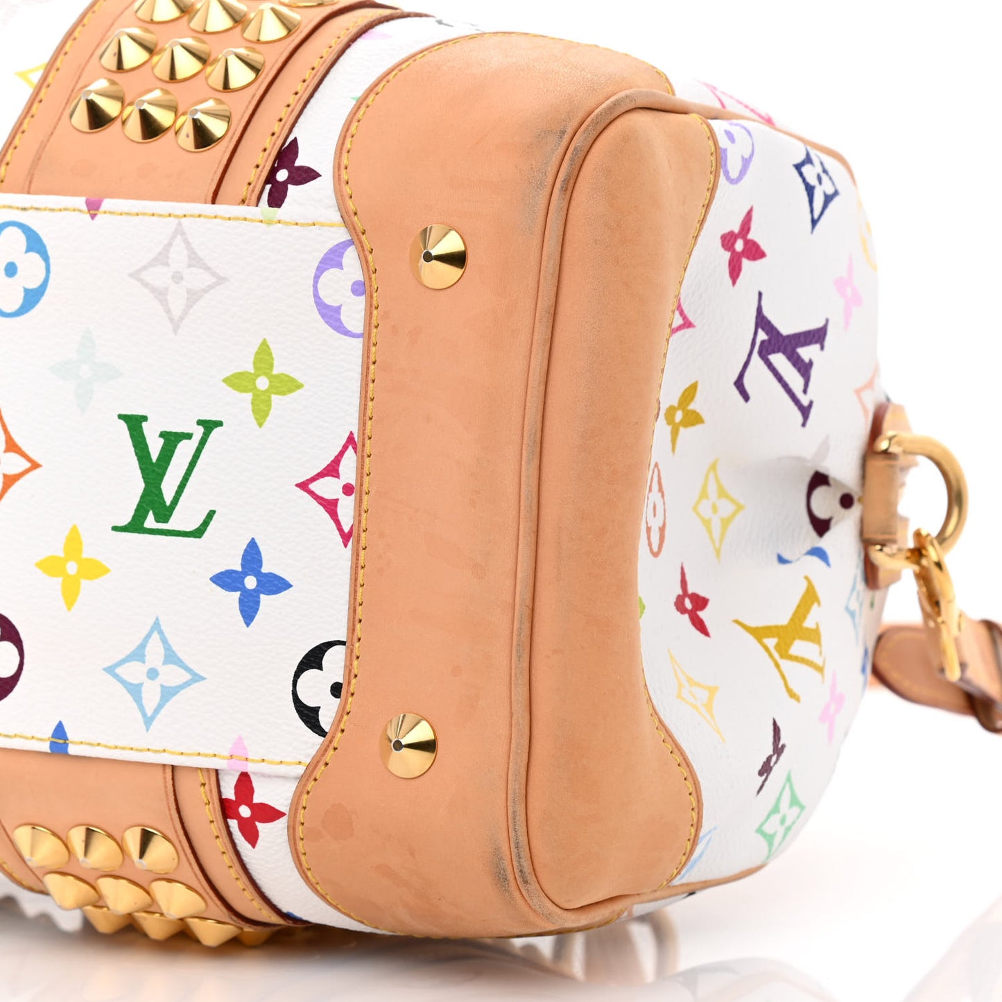 Monogram Multicolor Courtney MM White