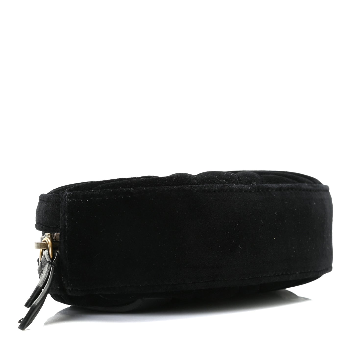 Velvet Matelasse GG Marmont Belt Bag 85 34 Black