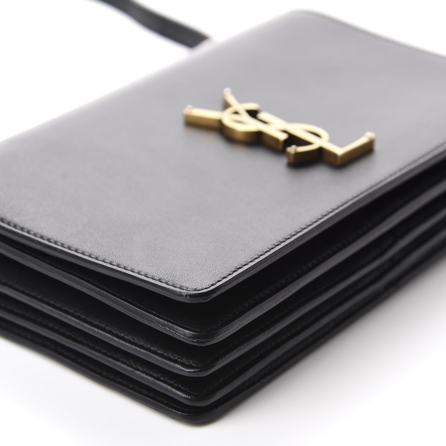 Saint Laurent Calfskin Monogram Small Dylan Shoulder Bag Black 6 of 11