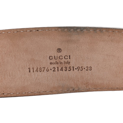 Gucci Guccissima Interlocking G Belt 95 38 Purple 3 of 6