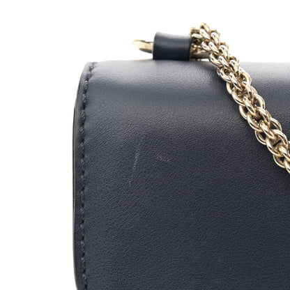 Valentino Garavani Vitello Small Glam Lock Rockstud Flap Light Ivory Water Rose Marine Rubin 13 of 14