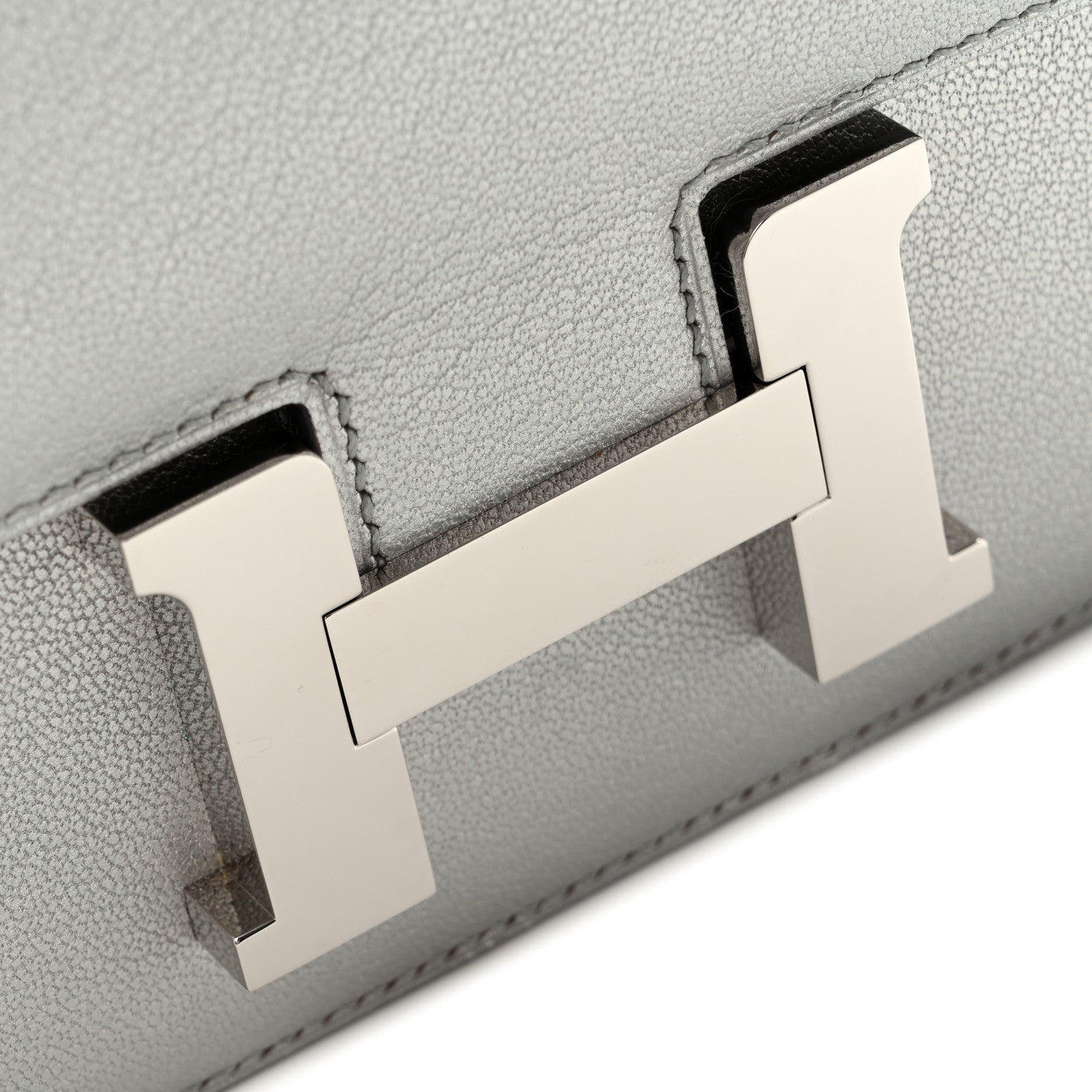 Hermes Metallic Chevre Chamkilight Constance 18 Argent 13 of 14