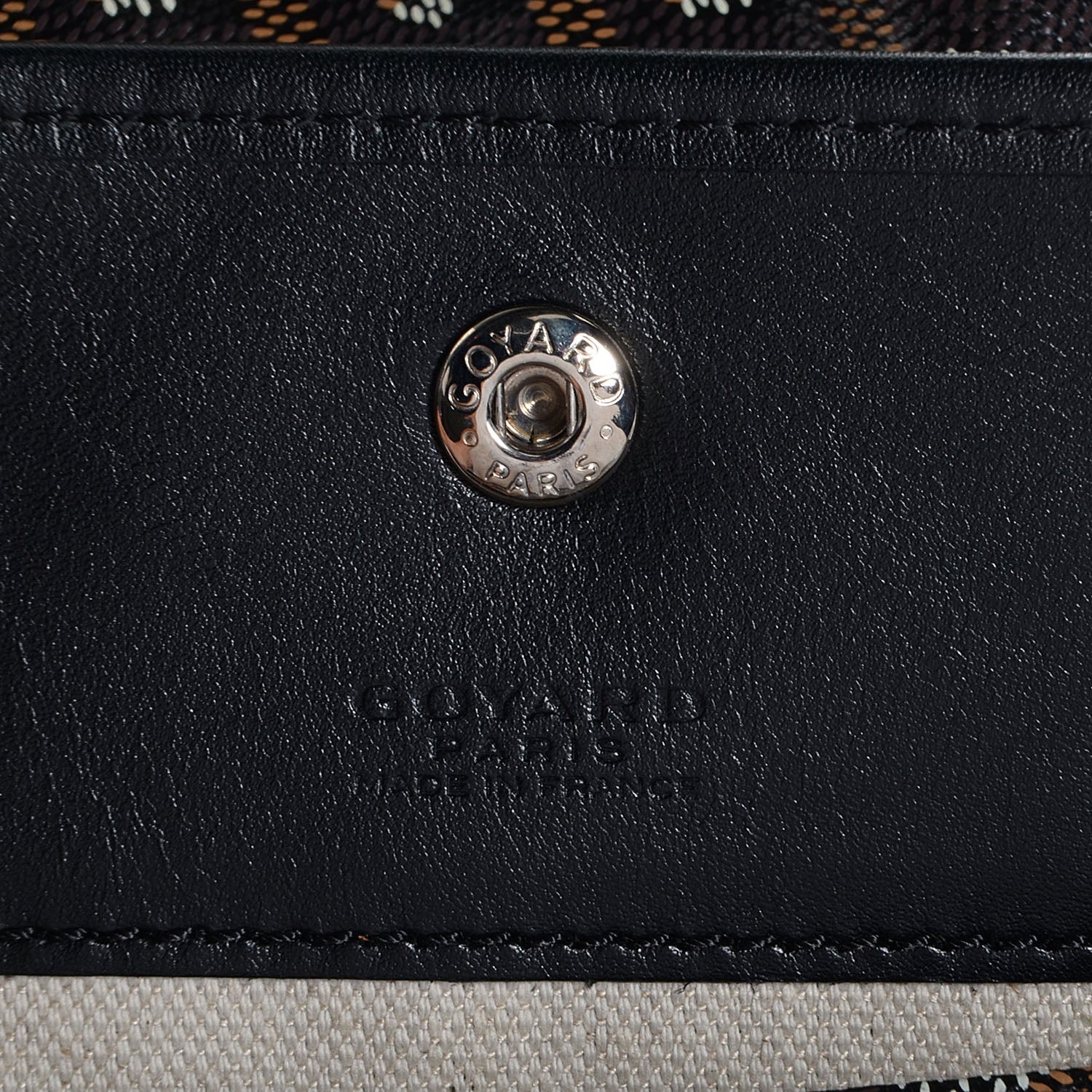 Goyard Goyardine Saint Louis GM Black 8 of 10