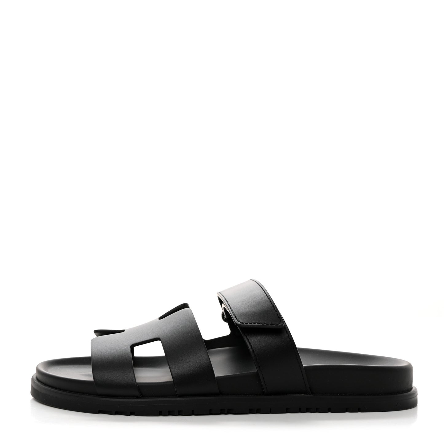 Calfskin Womens Chypre Sandals 41 Black
