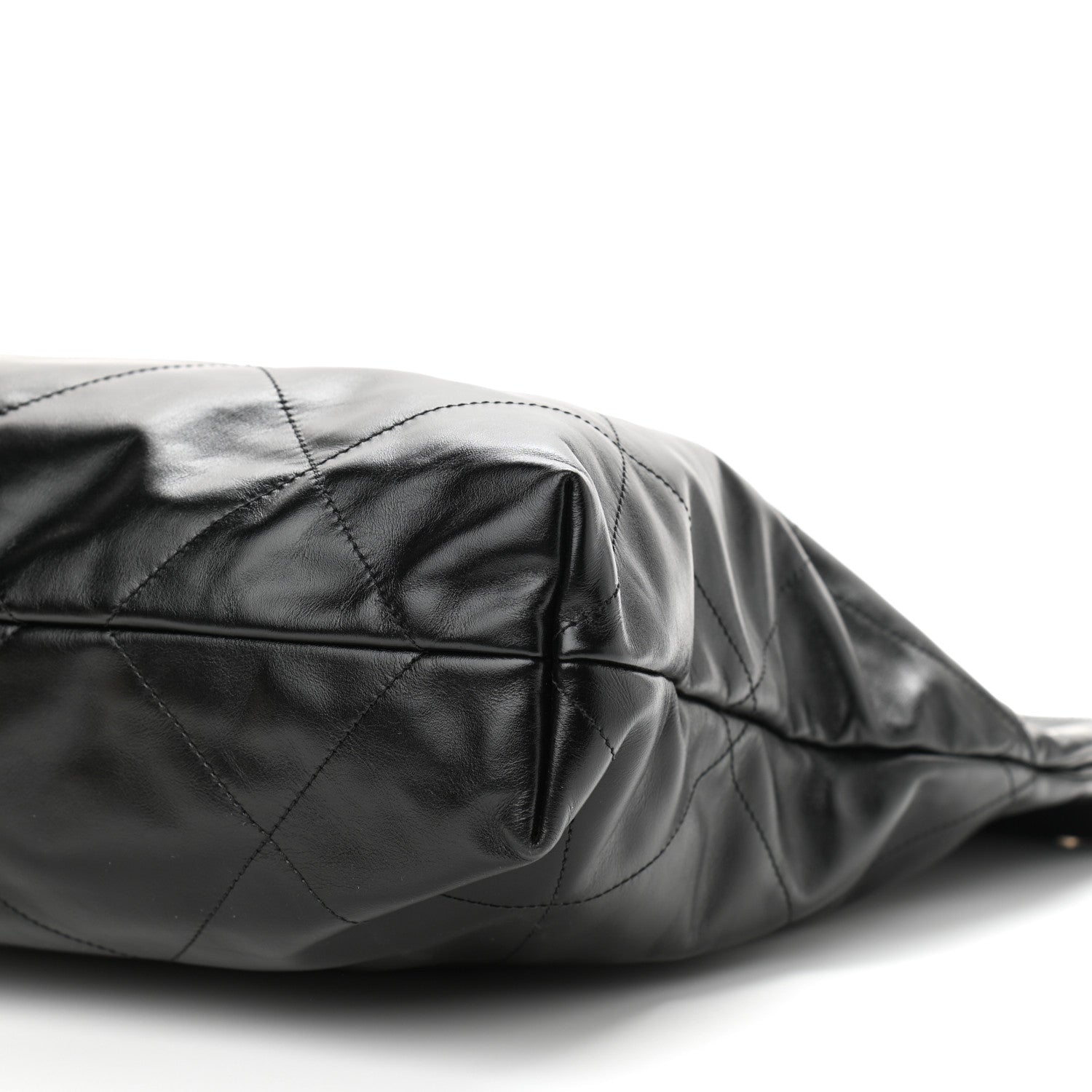 Chanel Shiny Calfskin Quilted Chanel 22 Black 11 of 11