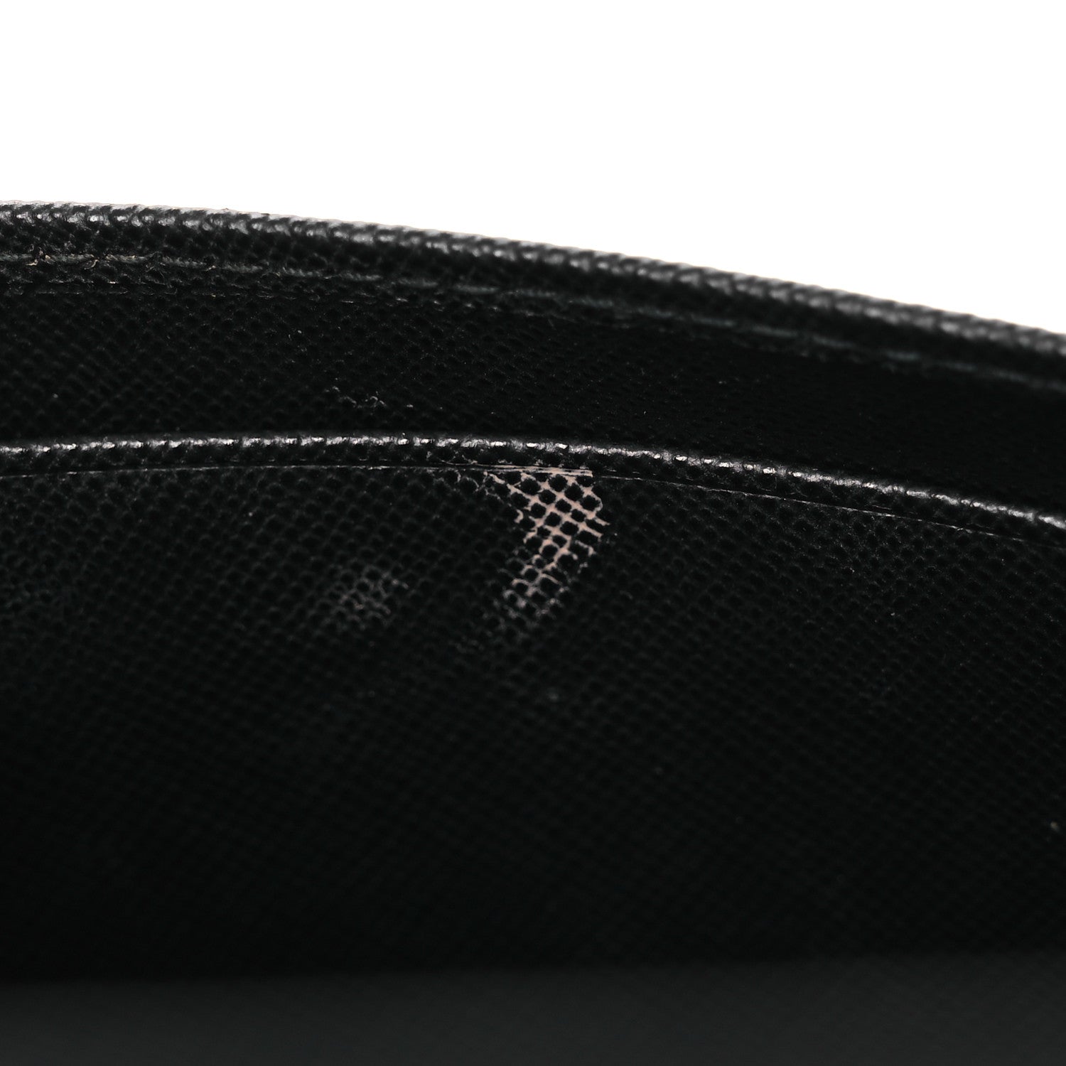 Prada Saffiano Metal Large Chain Wallet Black 13 of 13