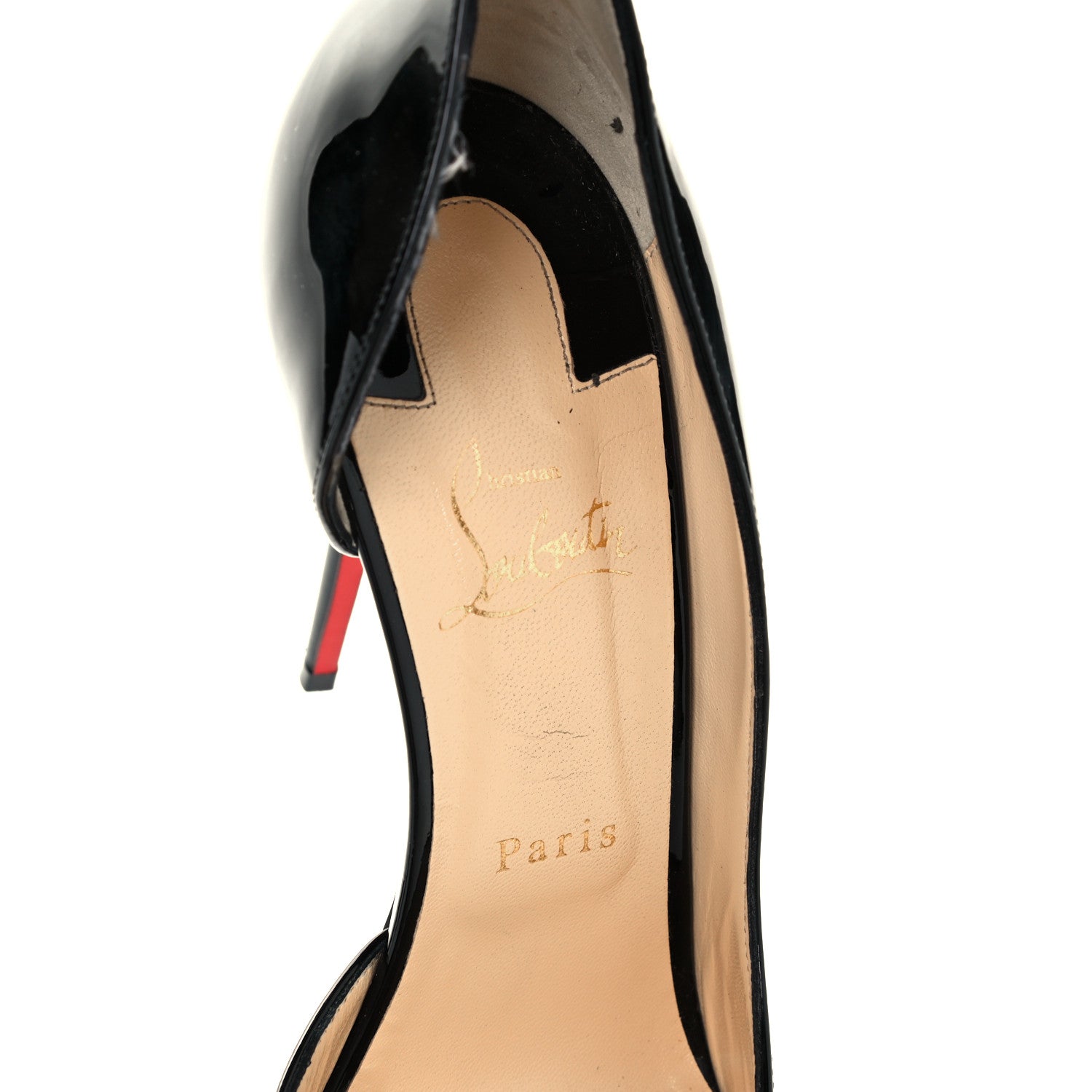 Christian Louboutin Patent Iriza 100 Pumps 41 Black 8 of 10