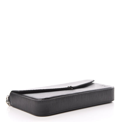 Louis Vuitton Epi Pochette Felicie Black 4 of 15