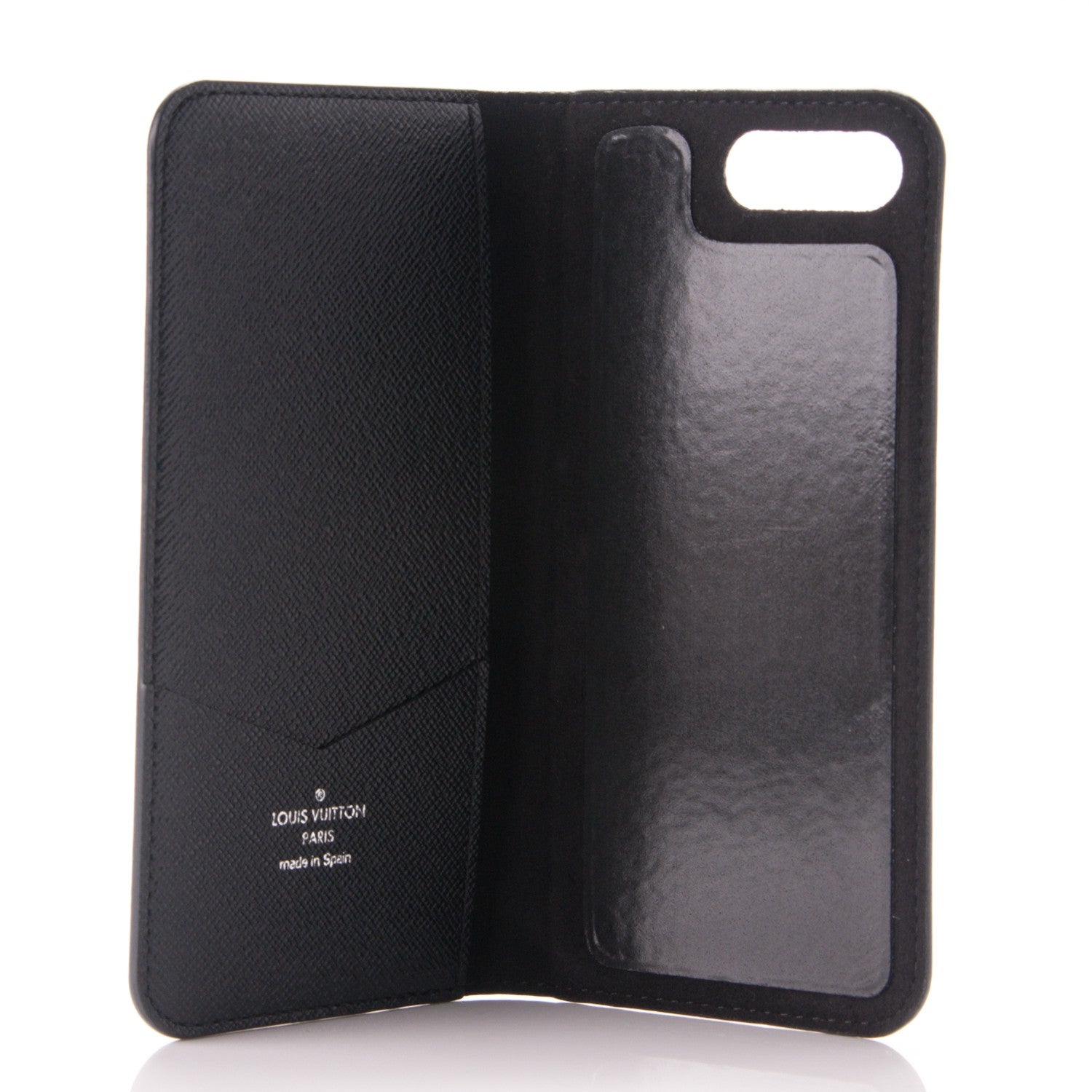Louis Vuitton Monogram Eclipse iPhone 7 Plus Folio Case 5 of 6
