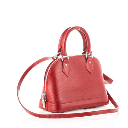 Louis Vuitton Epi Alma BB Carmine 3 of 7