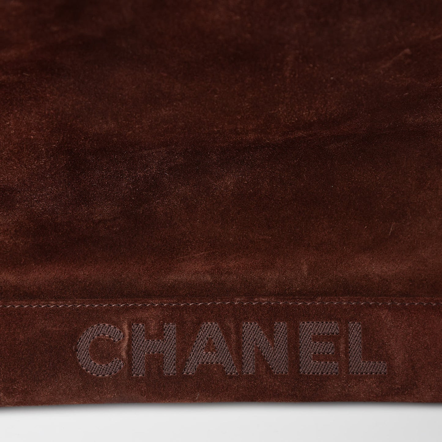 Suede Shoulder Bag Brown