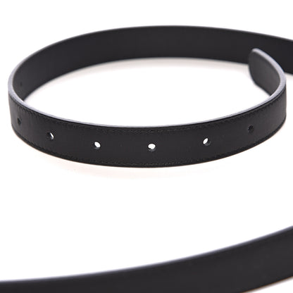 Gucci Calfskin Double G 20mm Belt 95 38 Black 6 of 7