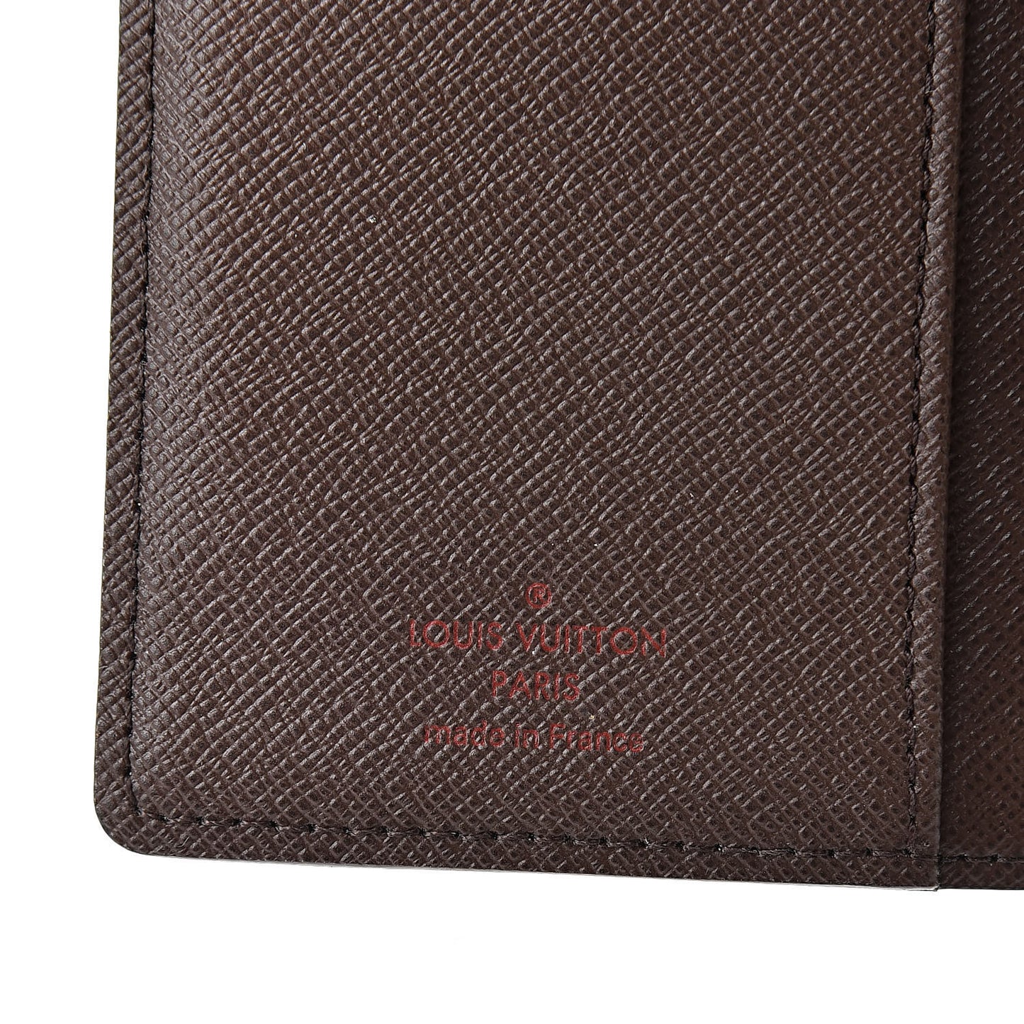Damier Ebene Small Ring Agenda Cover