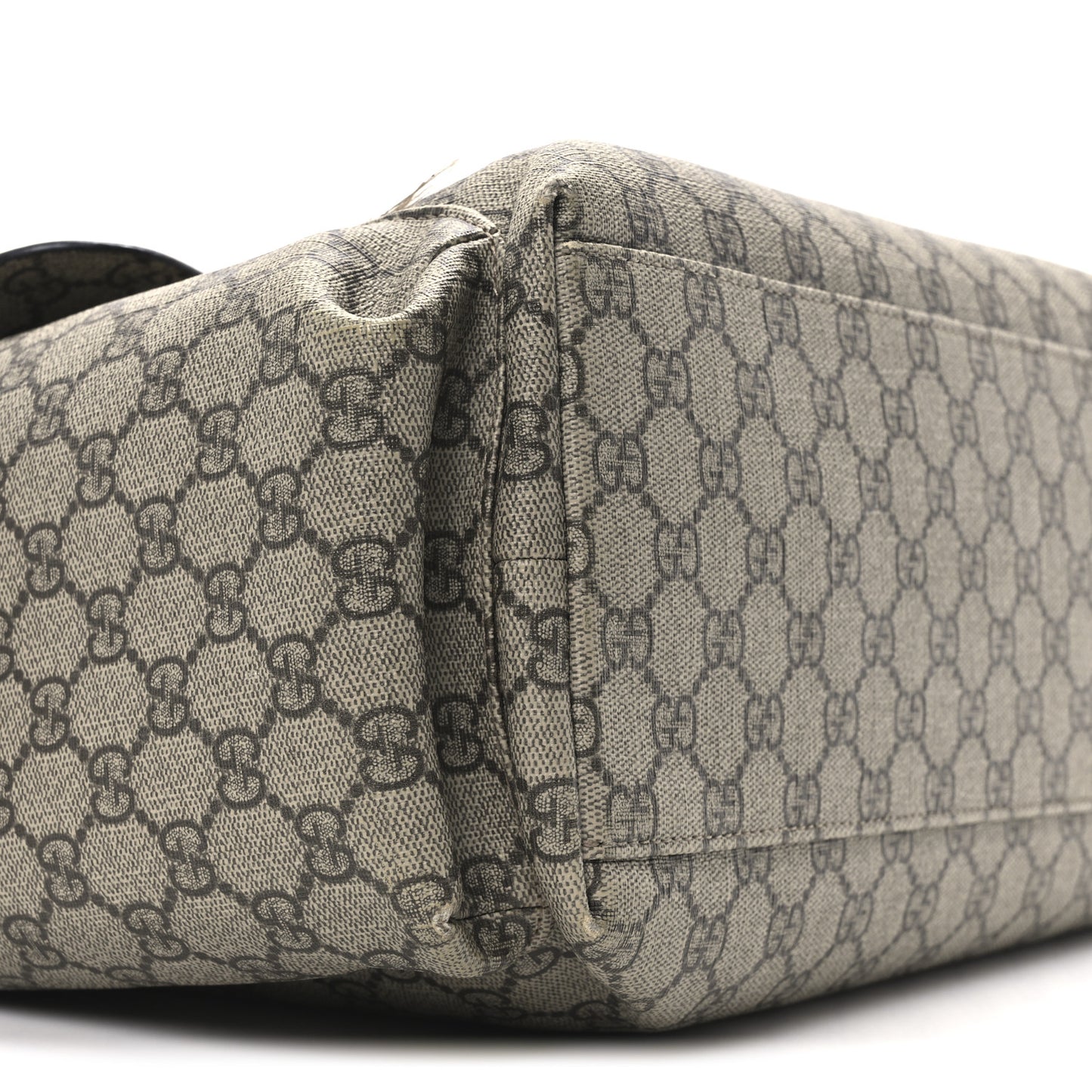GG Plus Monogram Messenger Diaper Bag Dark Brown