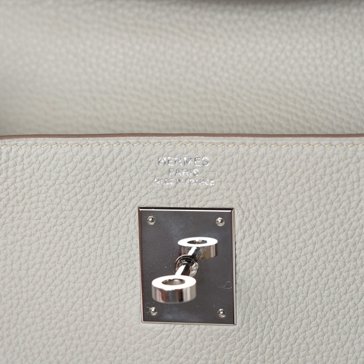 Hermes Togo Kelly Retourne 32 Gris Perle 6 of 11