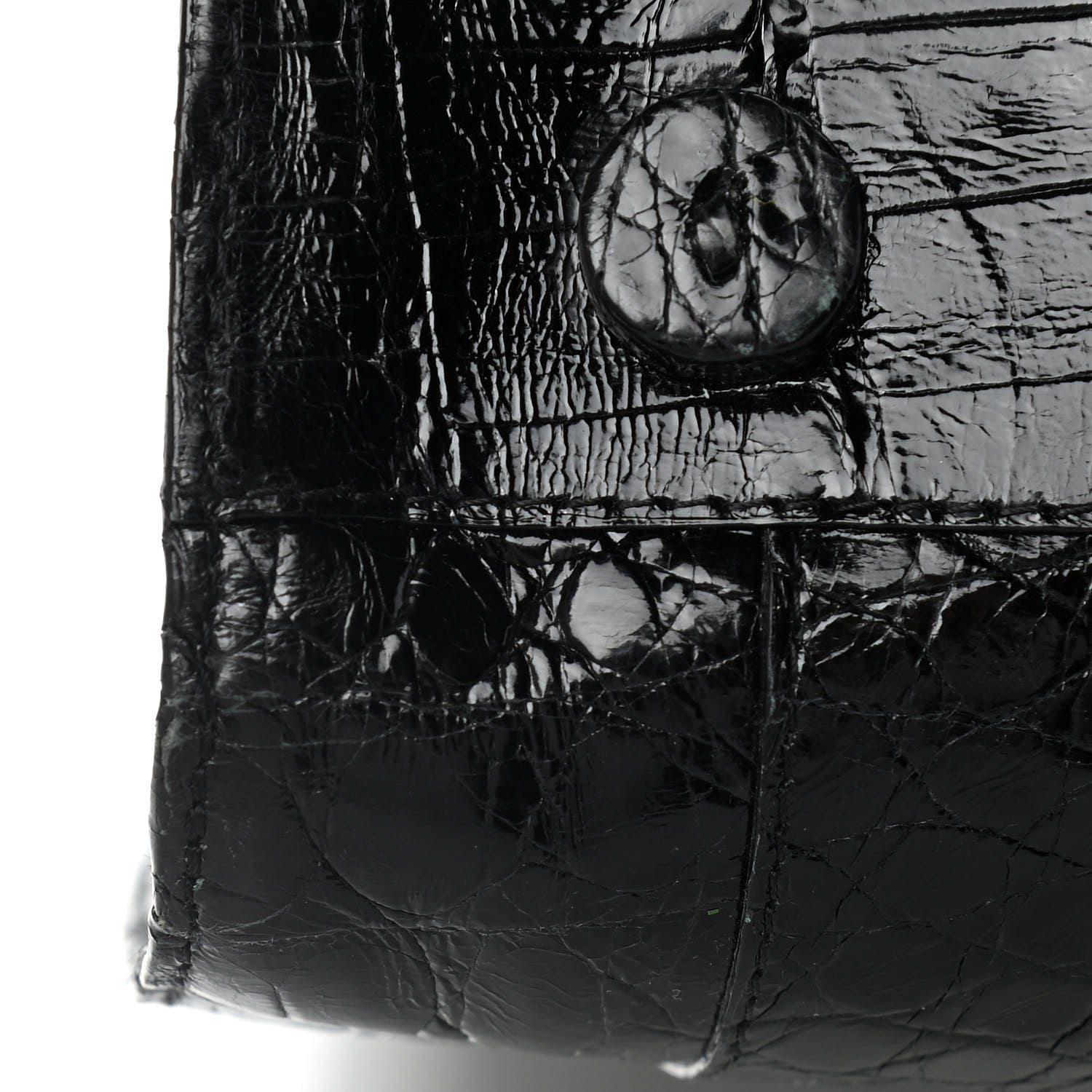 Nancy Gonzalez Crocodile Top Handle Bag Black 10 of 10