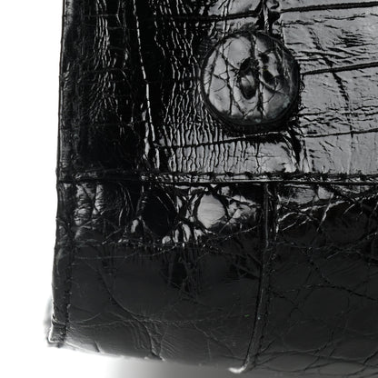 Nancy Gonzalez Crocodile Top Handle Bag Black 10 of 10