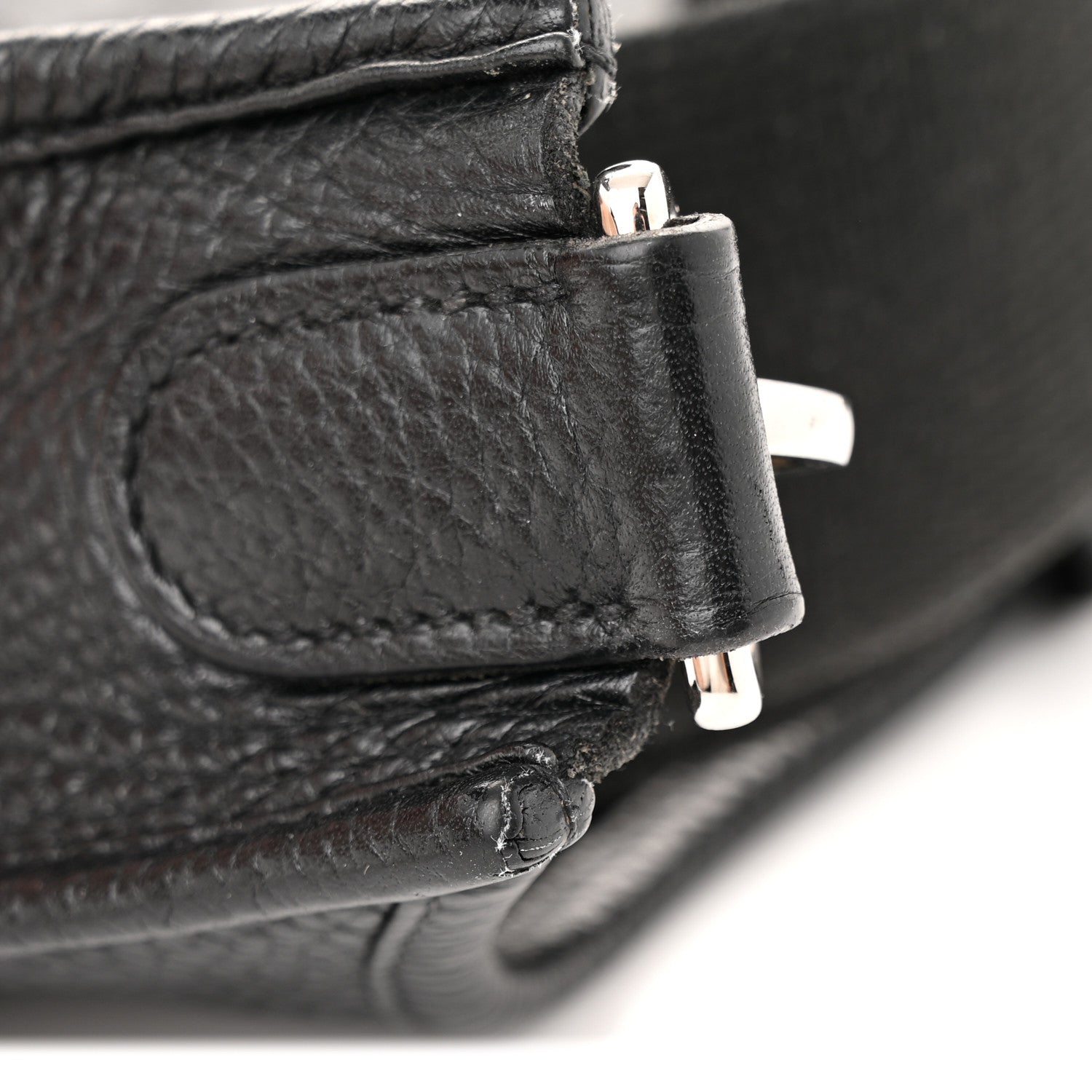 Hermes Taurillon Clemence Evelyne III GM Black 12 of 14