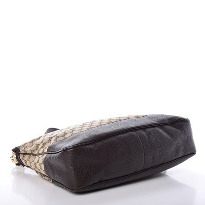 Gucci Monogram Medium Diana Bamboo Shoulder Bag Dark Brown 4 of 9
