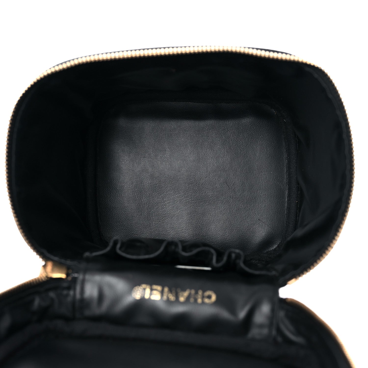 Chanel Caviar Cosmetic Vanity Bag Black 5 of 11