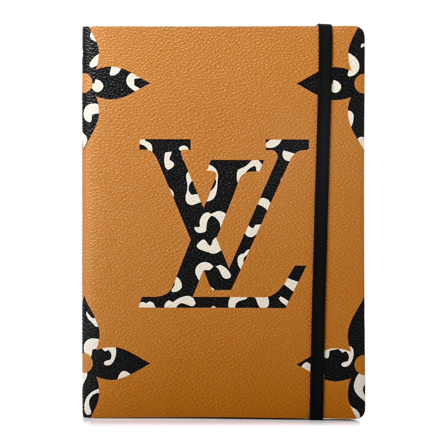 Louis Vuitton Monogram Giant Jungle Clemence Notebook MM Caramel 1 of 6