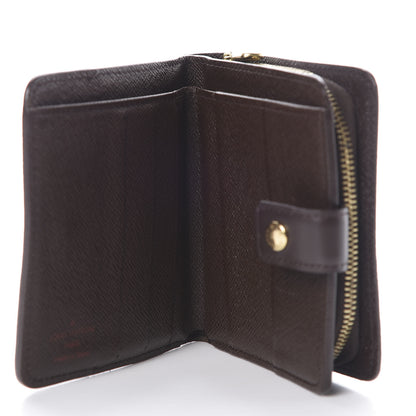 Louis Vuitton Damier Ebene Zippe Zipped Compact Wallet 5 of 10