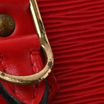 Louis Vuitton Epi Alma PM Castillan Red 13 of 14