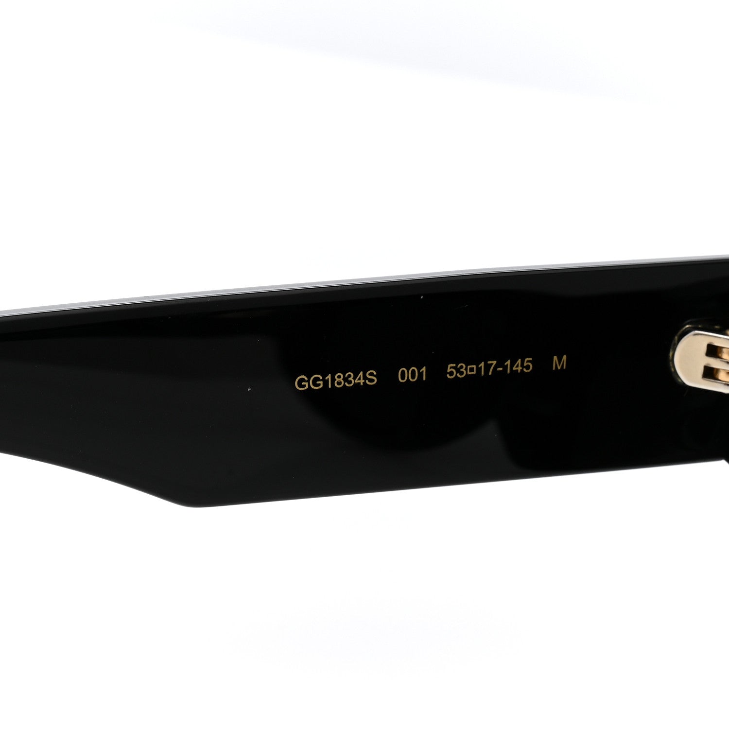 Gucci Acetate Miami Cat Eye Sunglasses GG1834S Black 6 of 8