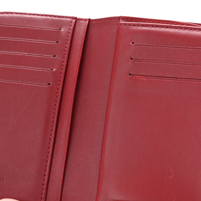 Louis Vuitton Vernis French Purse Wallet Pomme D'Amour 8 of 11