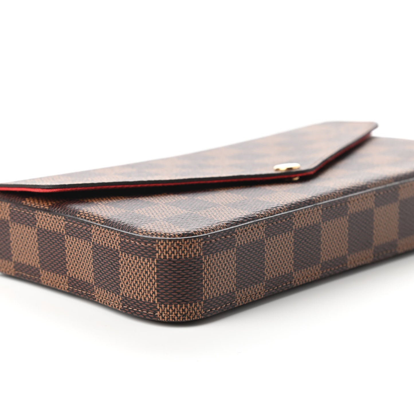 Damier Ebene Pochette Felicie Chain Wallet