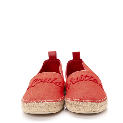 Louis Vuitton Canvas Waterfall Espadrille 39 Rouge 2 of 10