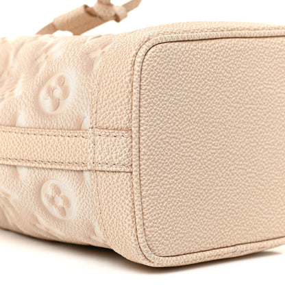 Louis Vuitton Empreinte Monogram Summer Stardust Nano Noe Beige Clair 8 of 10