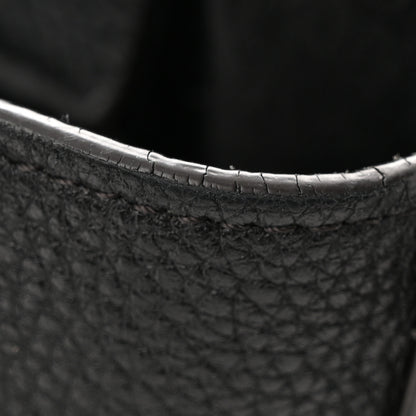 Celine Drummed Calfskin Nano Luggage Black 13 of 14