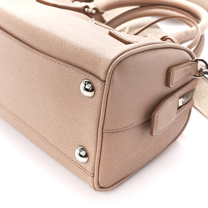 Prada Saffiano Lux Re-Edition 2005 Top Handle Crossbody Bag Cammeo 13 of 13
