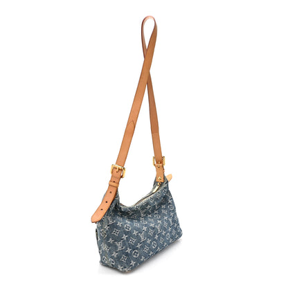Louis Vuitton Monogram Denim Baggy PM Blue 3 of 10