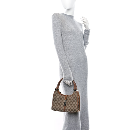 Gucci Monogram Small Bardot Bag Brown 2 of 14
