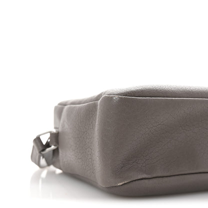 Saint Laurent Lambskin Monogram Small Lou Camera Bag Fog 8 of 9
