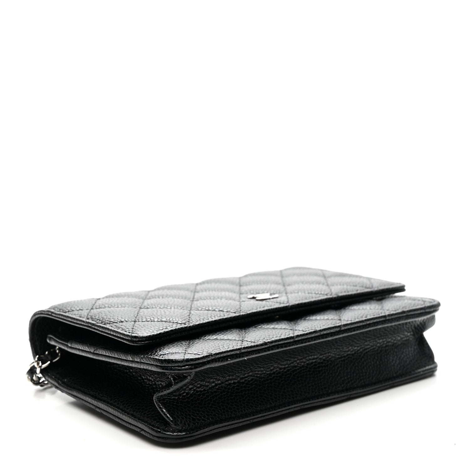Chanel Caviar Quilted Wallet on Chain WOC Black 4 of 11