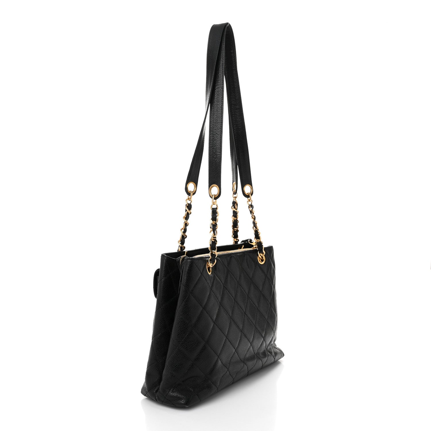Chanel Caviar Quilted Flap Shoulder Bag Black 3 of 10