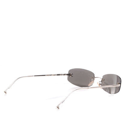 Chanel Frameless Sunglasses 4002 Grey 2 of 5