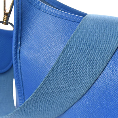 Hermes Courchevel Evelyne GM Bleu France 13 of 17